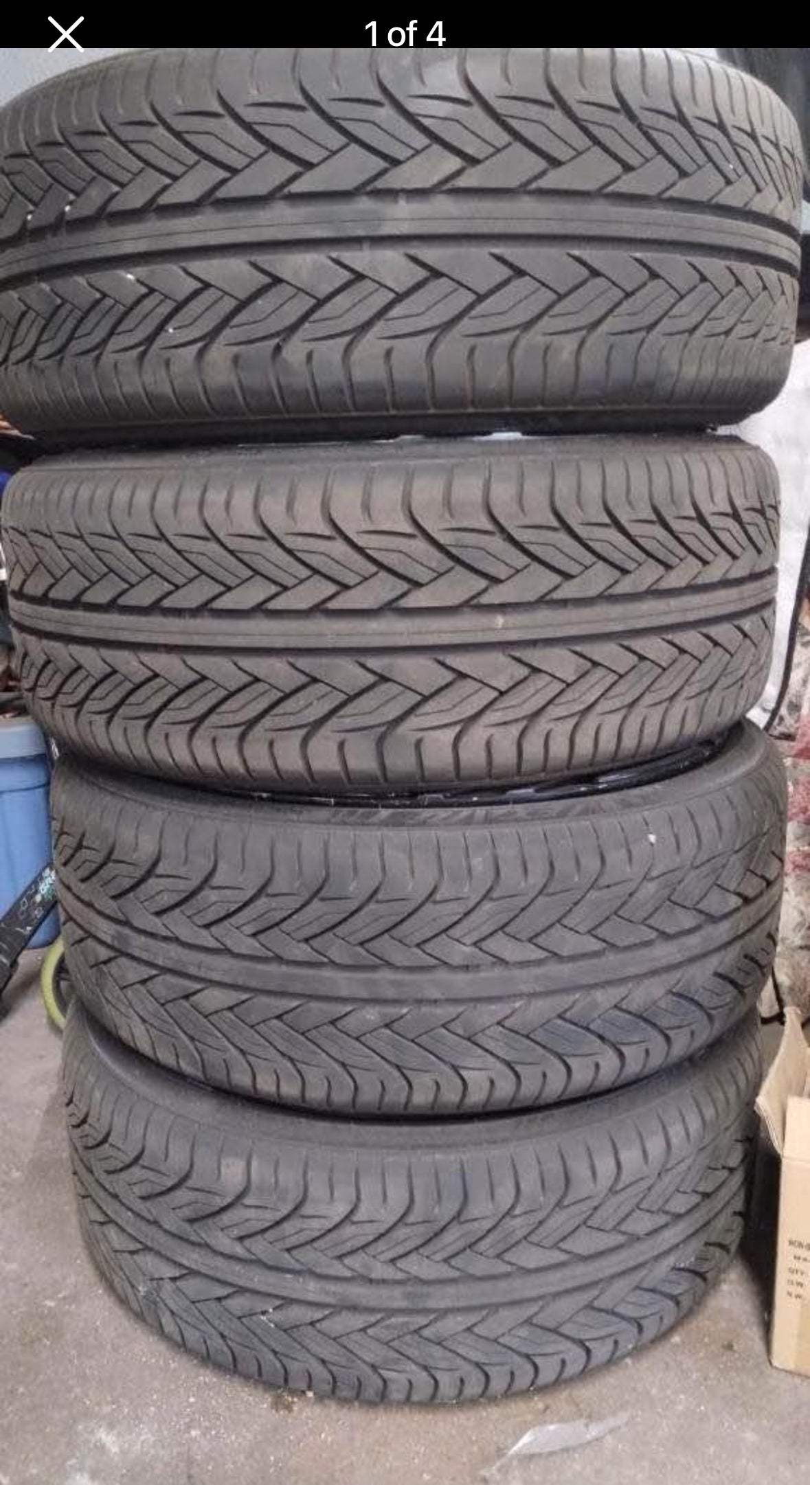 Lexani Black 24's x 10  5x112 Used/but still brand new