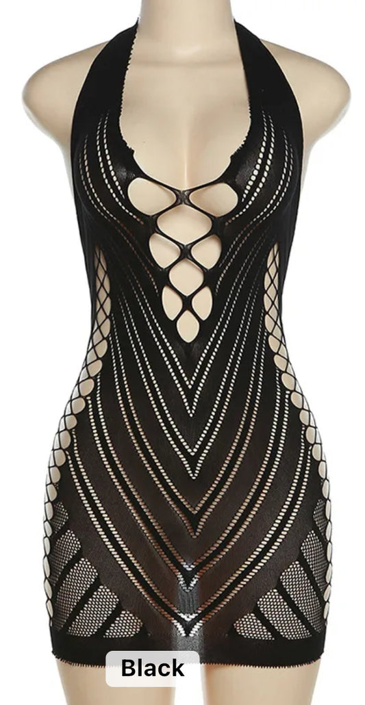 Mesh Slim Dress